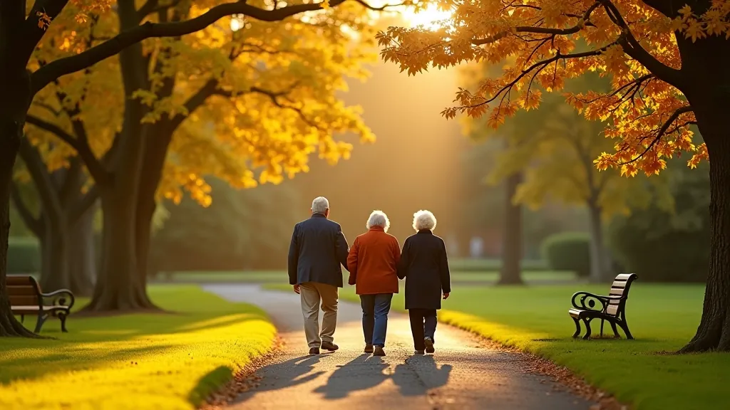 Seasonal Park Nature Walk